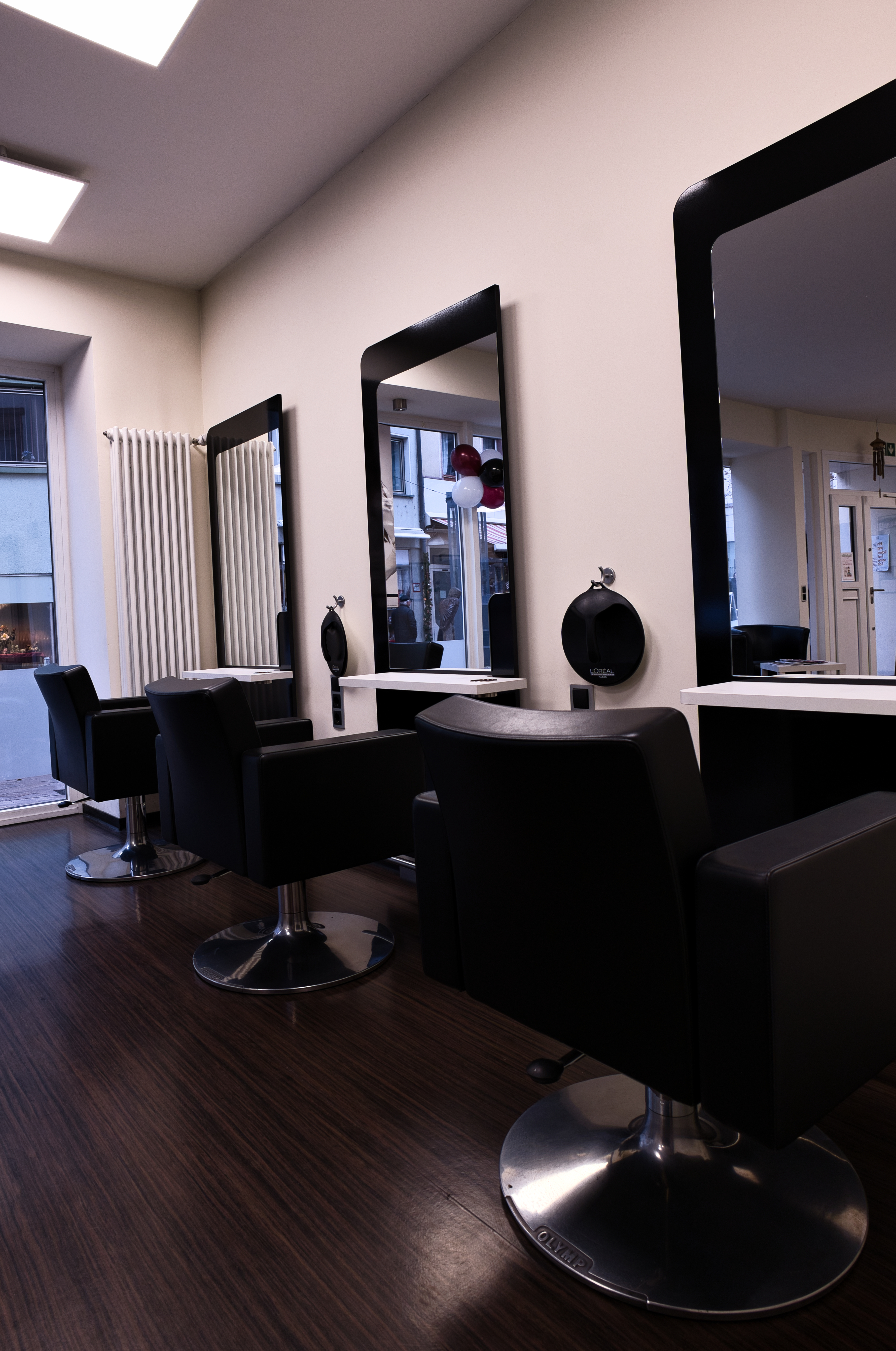 Stylingplätze im Salon